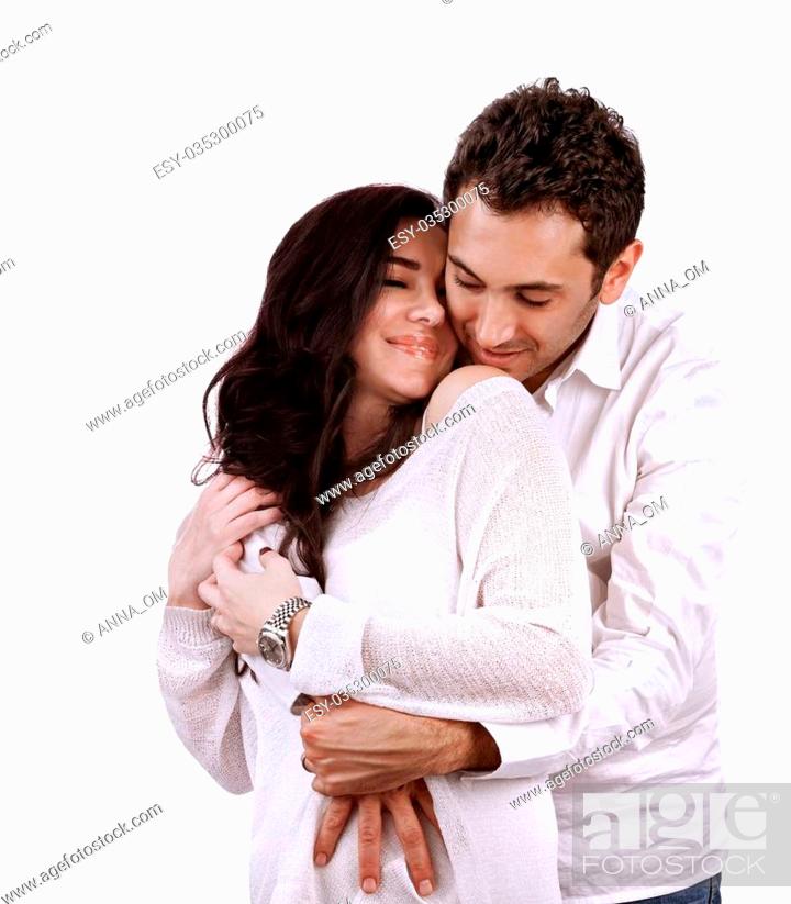 Happy arabic couple hugging isolated on white background, romantic  relationship, Valentines day, Stock Photo, Picture And Low Budget Royalty  Free Image. Pic. ESY-035300075 | agefotostock