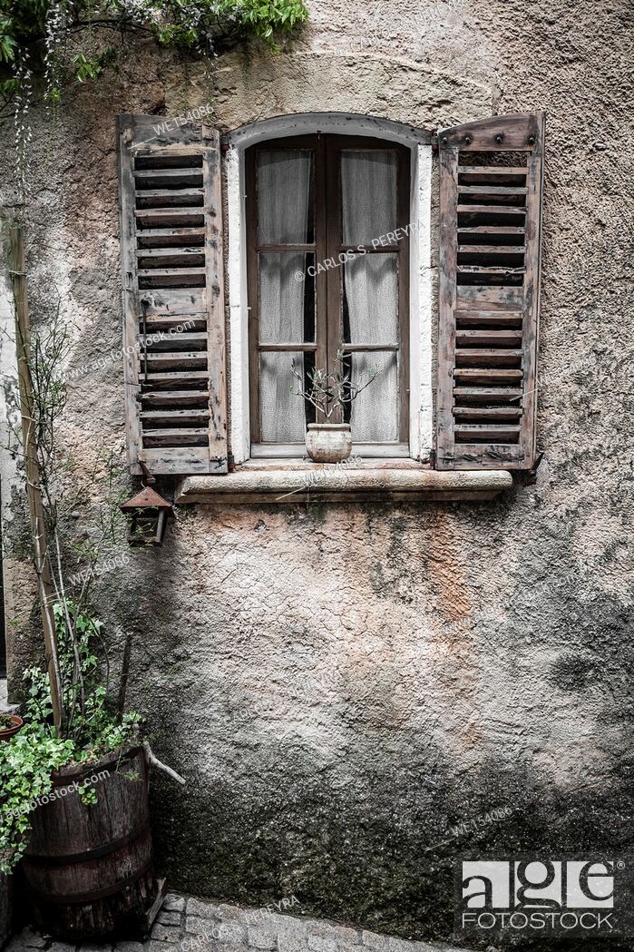 Stock Photo: Village of Tourtour, Provence, France Europe.