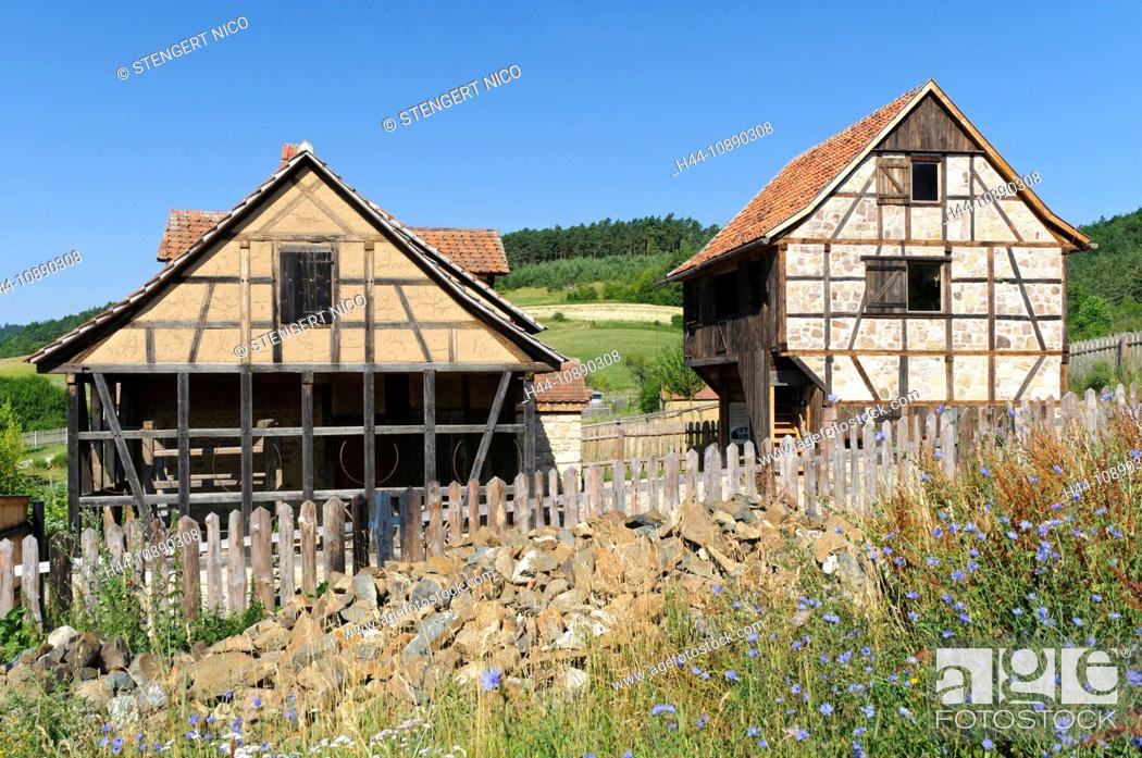 Old Architecture Outside Outdoor, German Farmhouse Architecture