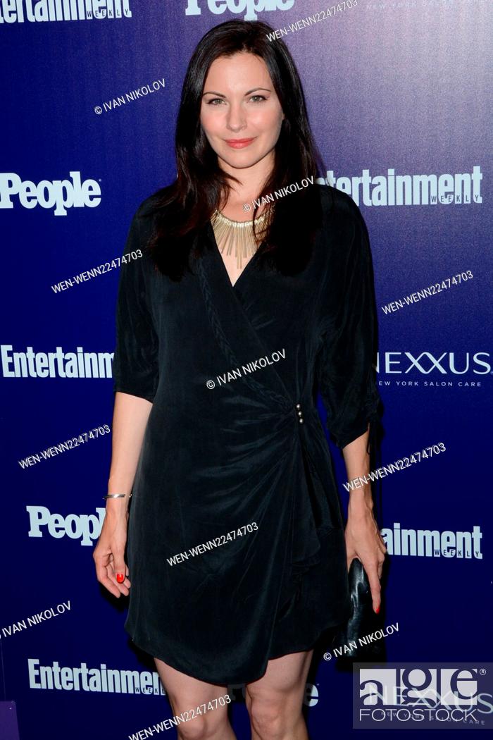 Stock Photo: Entertainment Weekly And PEOPLE Celebrate The New York Upfronts - Arrivals Featuring: Jill Flint Where: Manhattan, New York.