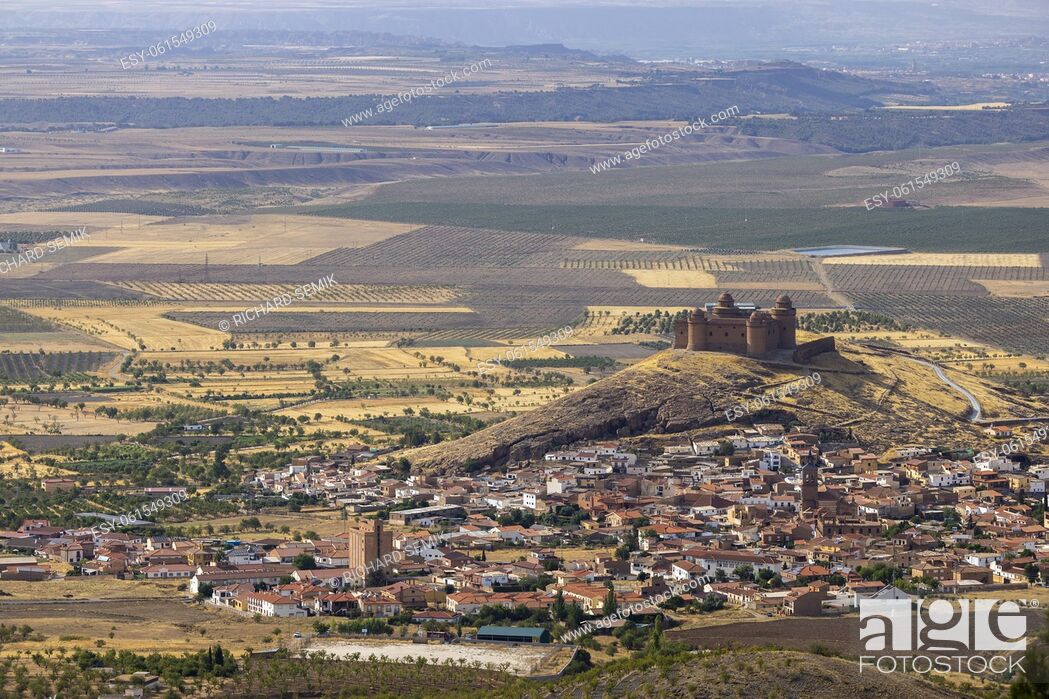 Stock Photo: La Calahorra castle, Andalusia, Spain.