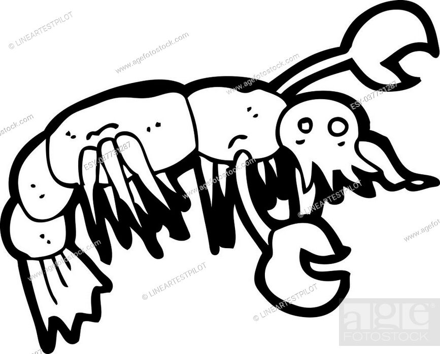 cartoon lobster, Stock Vector, Vector And Low Budget Royalty Free Image.  Pic. ESY-037731287 | agefotostock