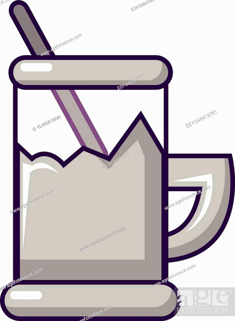Metal glass cup for tea icon. Cartoon illustration of metal glass cup for  teavector icon for web..., Stock Vector, Vector And Low Budget Royalty Free  Image. Pic. ESY-046418781 | agefotostock