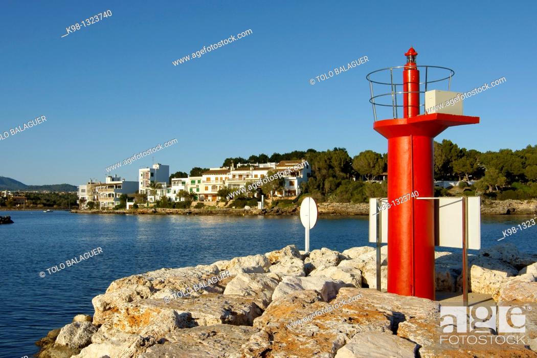 Stock Photo: Migjorn Santanyi Porto Petro Mallorca Balearic Islands Spain.