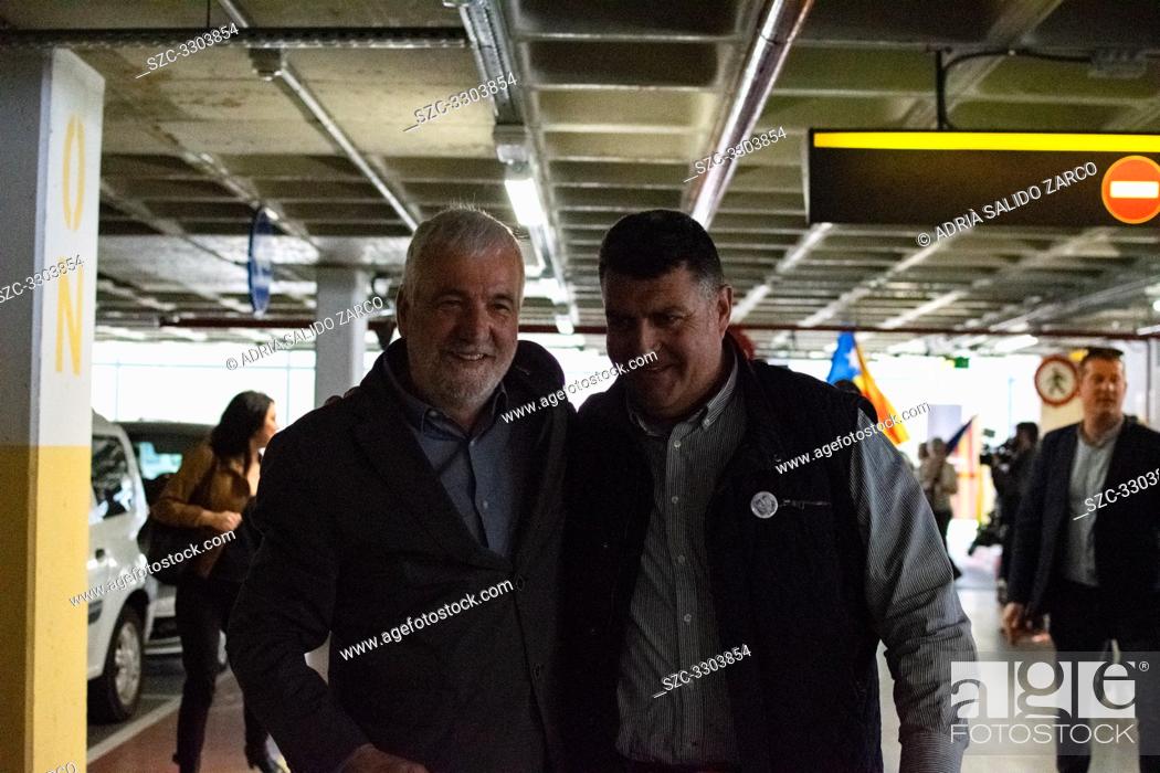 Imagen: This Tuesday, the businessman and close friend of the president Carles Puigdemont, Jami Matamala, has returned home to Girona.