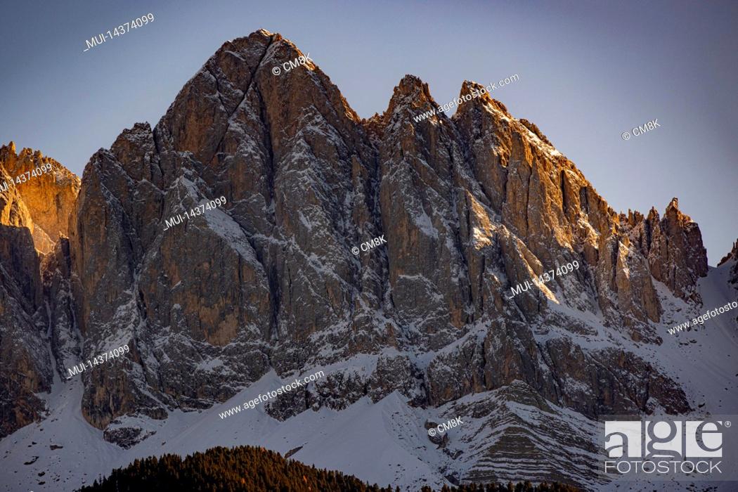 Stock Photo: The amazing mountains of the Dolomites in Italy, Unseco World Heritage Site,.