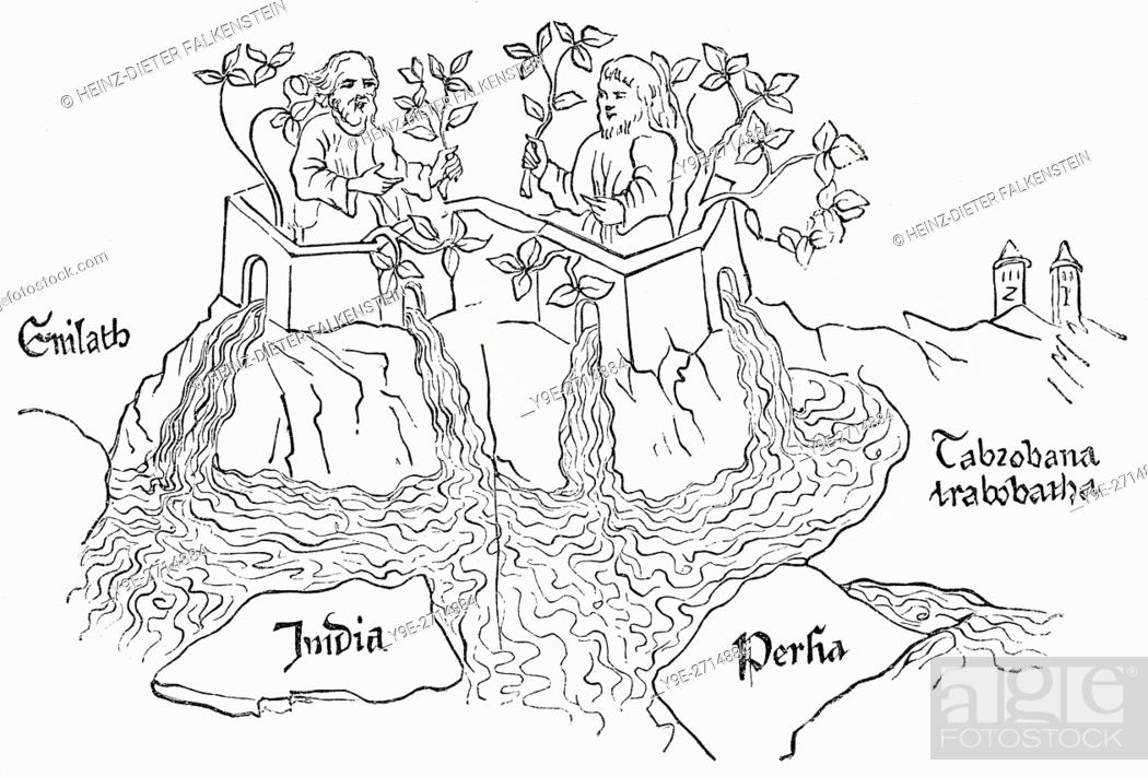 The Four Rivers Of Garden Eden
