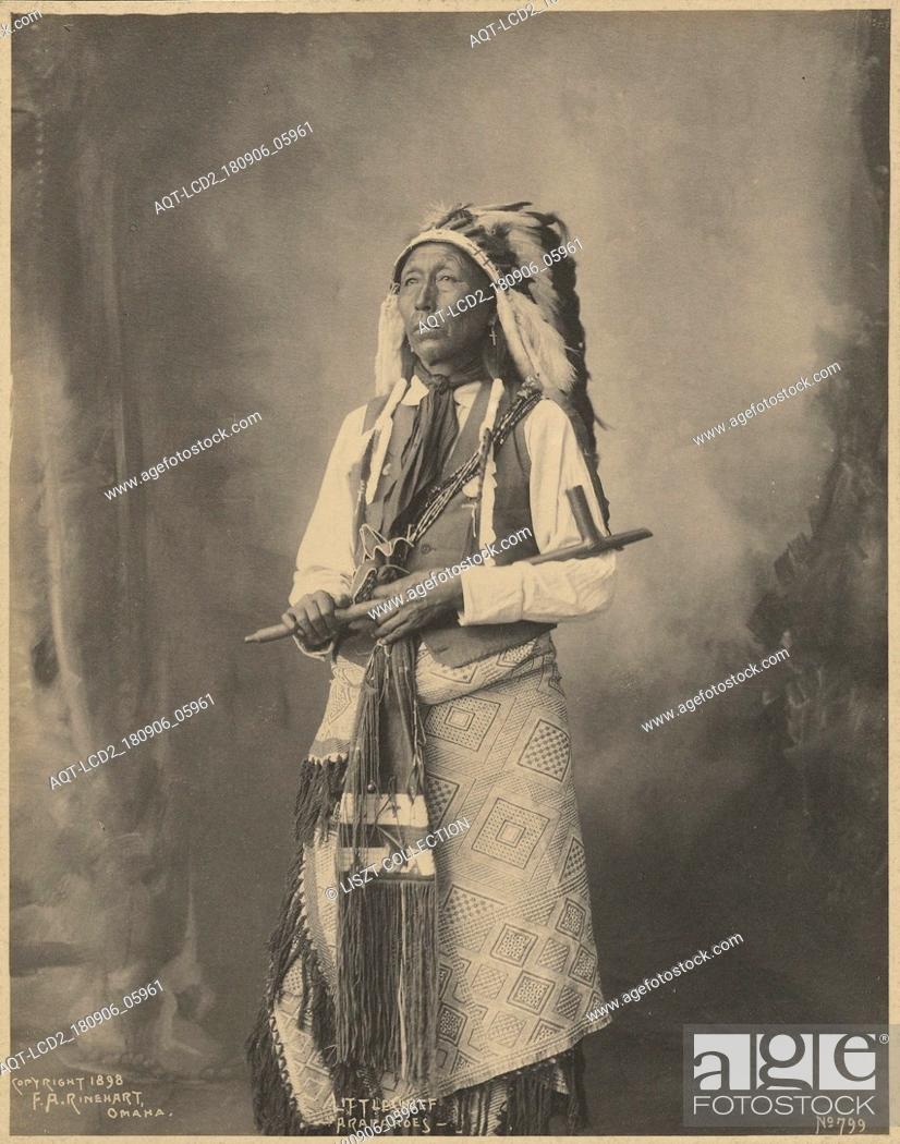 Stock Photo: Little Chief, Arapahoes; Adolph F. Muhr (American, died 1913), Frank A. Rinehart (American, 1861 - 1928); 1898; Platinum print; 23.3 x 18.