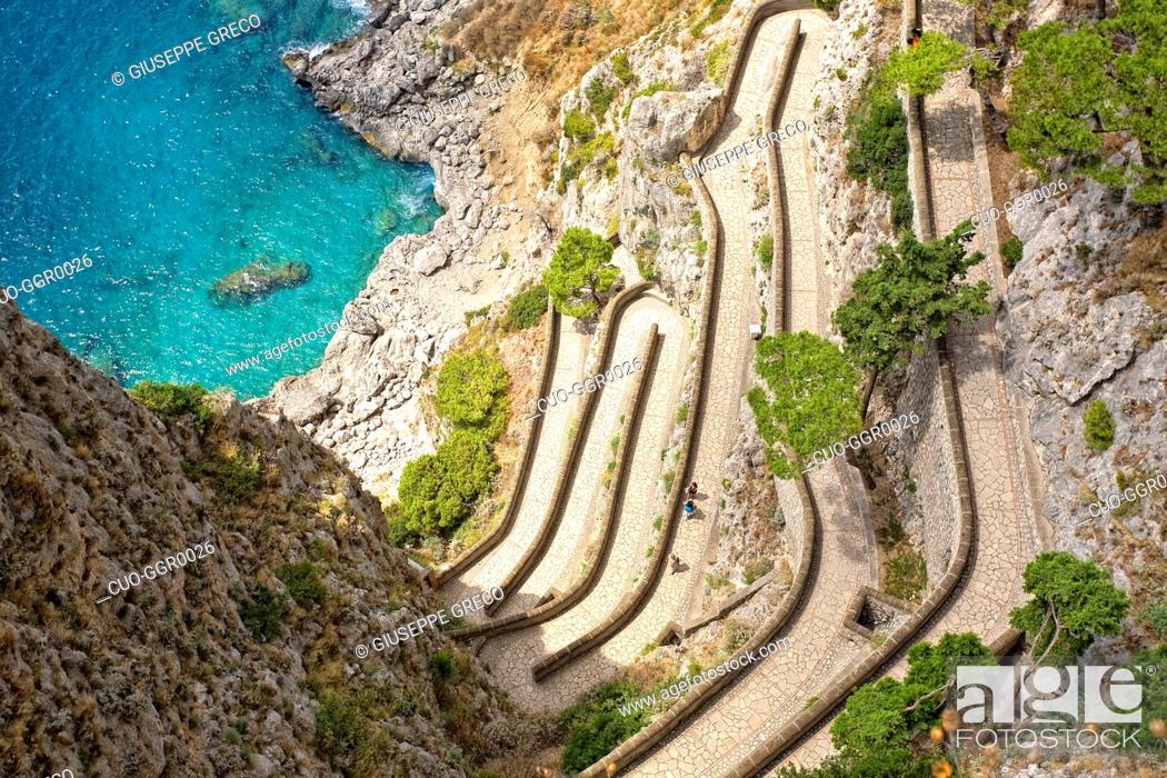 Stock Photo: Capri island, Campania, Italy, Europe.