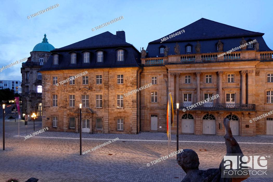 Stock Photo: Margravial Opera House in Opernstrasse, Bayreuth, Upper Franconia, Franconia, Bavaria, Germany, Europe.