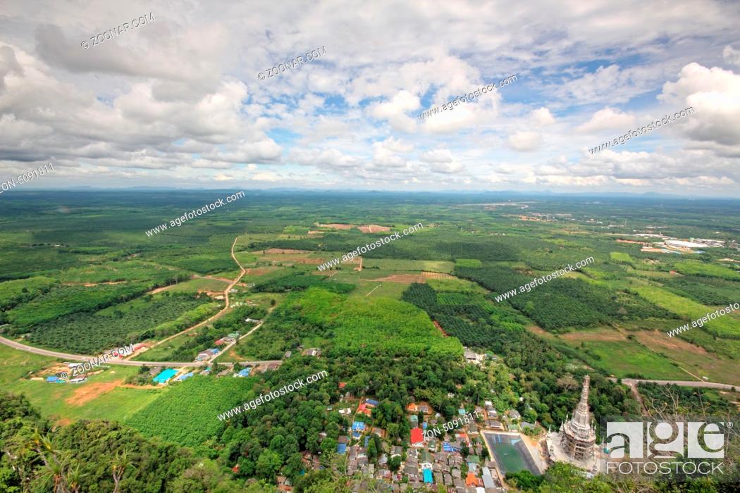 Stock Photo: Tiger Temple Krabi Province Thailand Asia.