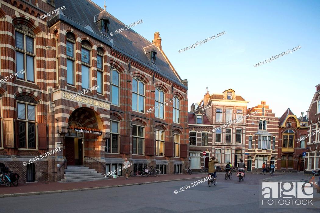 Netherlands, Groningen, Academie Minerva - Faculty of Art, Design and Pop  Culture, Stock Photo, Picture And Rights Managed Image. Pic. MBA-07678753 |  agefotostock