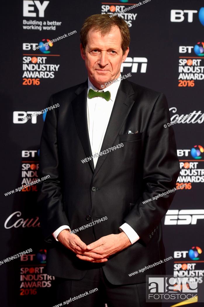 Stock Photo: BT Sports Industry Awards held at the Battersea Evolution - Arrivals. Featuring: Alastair Campbell Where: London, United Kingdom When: 28 Apr 2016 Credit:.