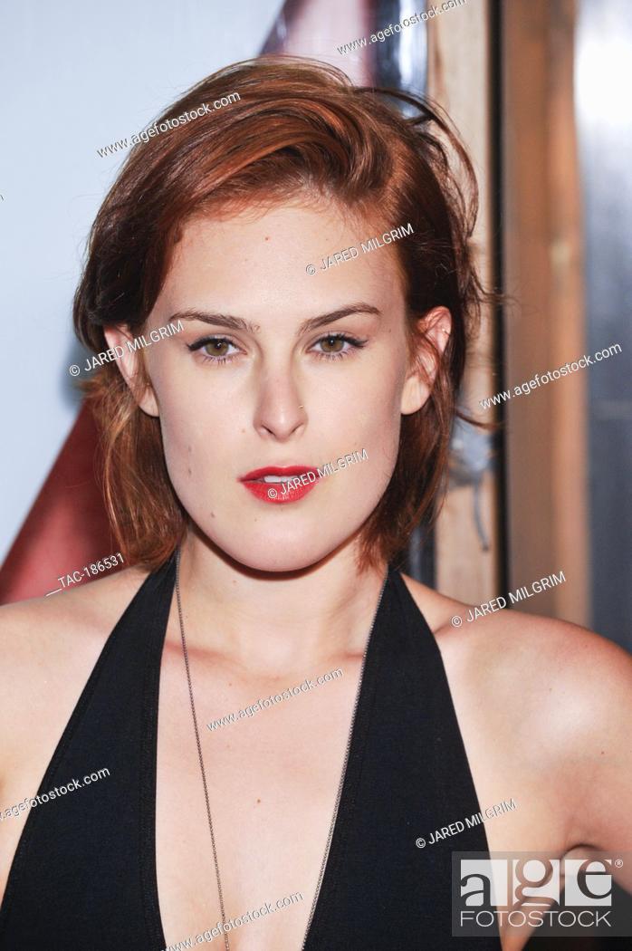 Stock Photo: Actress Rumer Willis attends arrivals for the 6th annual Teen Vogue Young Hollywood Party at Los Angeles County Museum of Art on September 18.