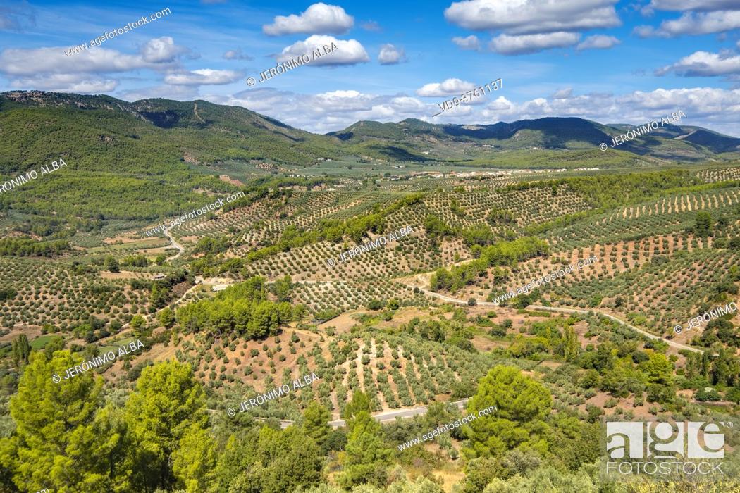 Stock Photo: Natural landscape at Sierra de Cazorla, Segura and Las Villas Natural Park, Jaen province, Andalusia, Southern Spain Europe.