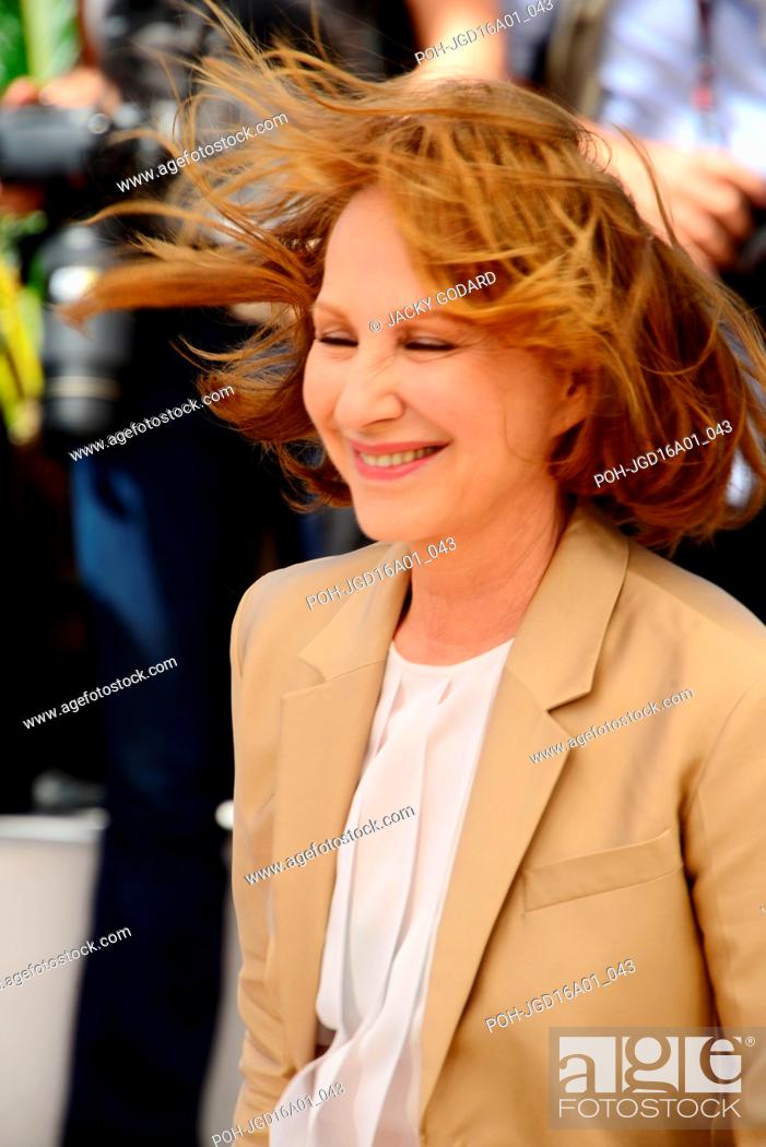 Stock Photo: Nathalie Baye Photocall of the film 'Juste la fin du monde' 69th Cannes Film Festival May 19, 2016.