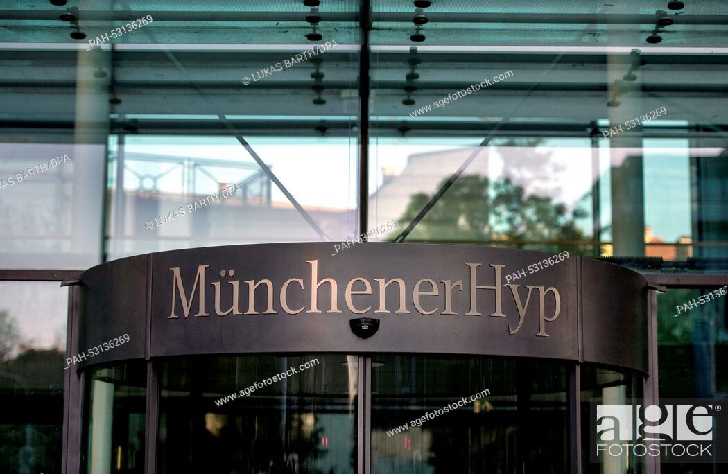 The Facade Of Muenchner Hypothekenbank Eg Headquarters In Munich