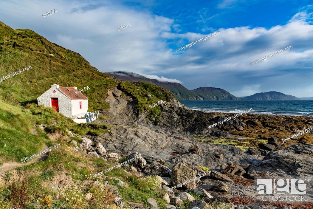 View Of Niarbyl Bay Isle Of Man Stock Photo Picture And Rights