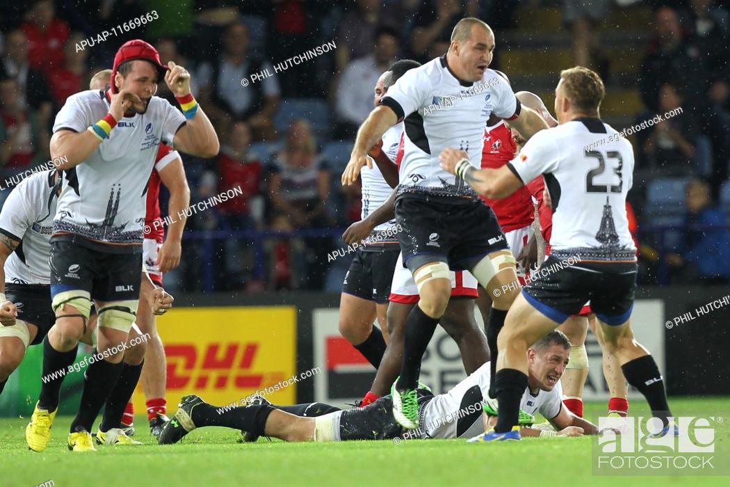Stock Photo: 2015 Rugby World Cup Canada v Romania Oct 6th. 06.10.2015. King Power Stadium, Leicester, England. Rugby World Cup. Canada versus Romania.