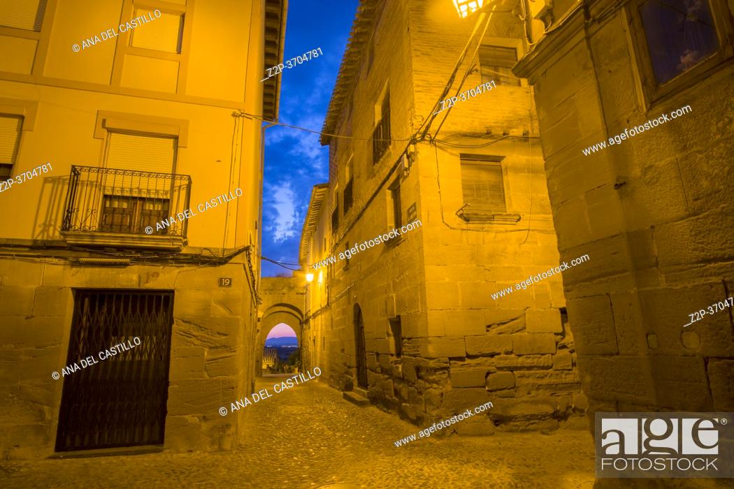 Stock Photo: Briones La Rioja Spain on July, 20, 2020: is part of the Most Beautiful Villages in Spain.