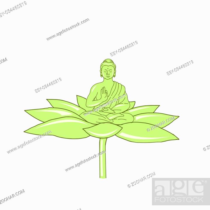 Aggregate 167+ sitting buddha sketch latest