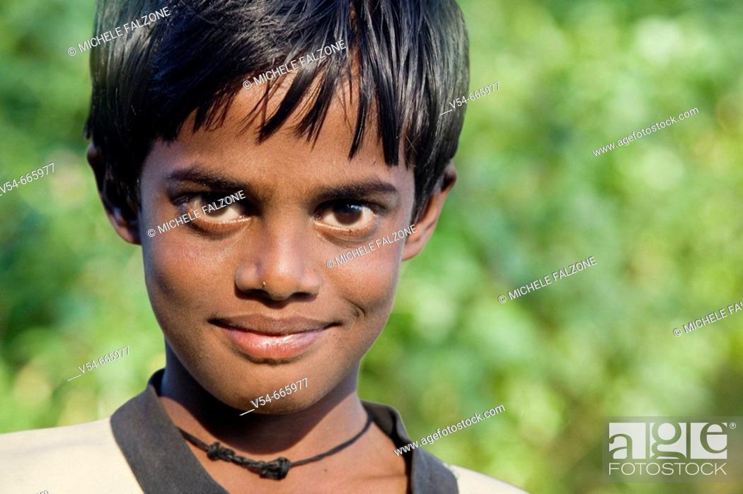 Young boy, Hampi, Karnataka, India, Stock Photo, Picture And Rights Managed  Image. Pic. V54-665977 | agefotostock