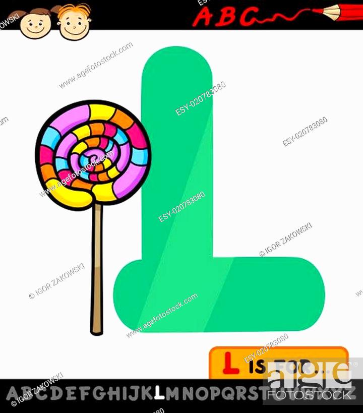 letter l with lollipop cartoon illustration, Stock Photo, Picture And Low  Budget Royalty Free Image. Pic. ESY-020783080 | agefotostock