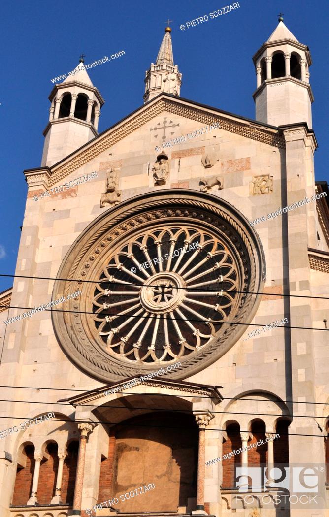 Stock Photo: Modena (Italy): the Cathedral.