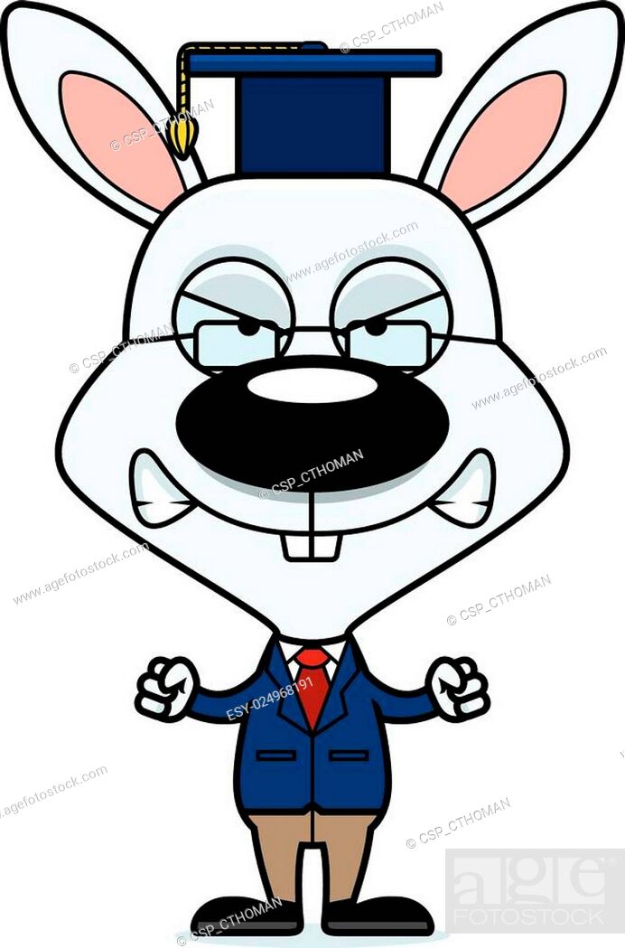 Cartoon Angry Teacher Bunny, Stock Vector, Vector And Low Budget Royalty  Free Image. Pic. ESY-024968191 | agefotostock