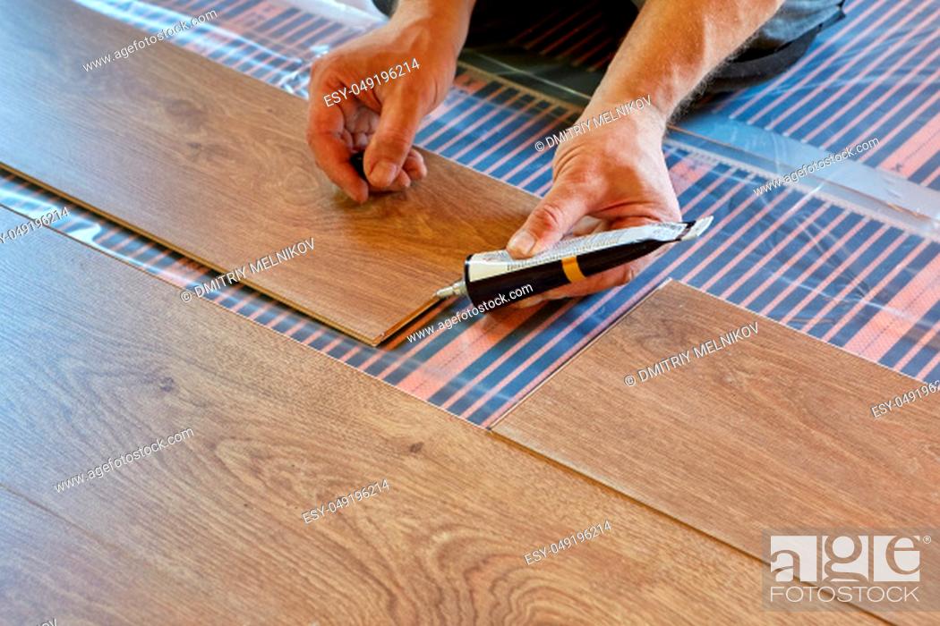 Installing Finished Laminate Floor On A, Radiant Heat For Laminate Flooring