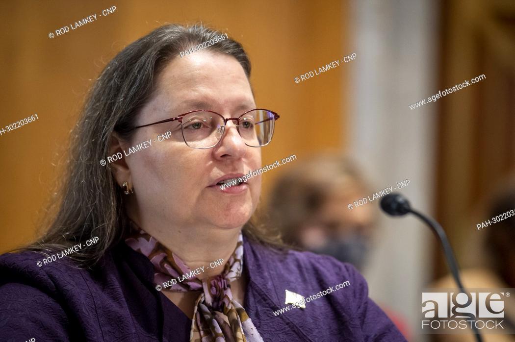 Stock Photo: Marie C. Damour appears before a Senate Committee on Foreign Relations hearing for her nomination to be Ambassador to the Republic of Fiji.