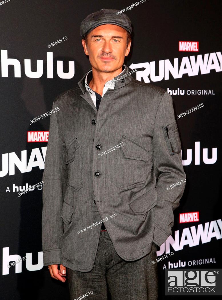 Stock Photo: Celebrities attend 'Runaways' film premiere at Regency Bruin Theatre in Westwood. Featuring: Julian McMahon Where: Los Angeles, California.