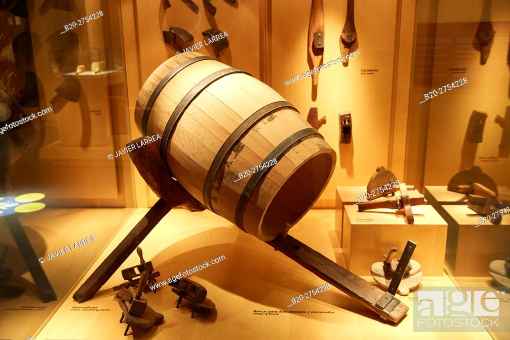 Stock Photo: Museo Vivanco de la Culture del Vino, Vivanco Museum of Wine Culture, Briones, La Rioja, Spain, Europe.