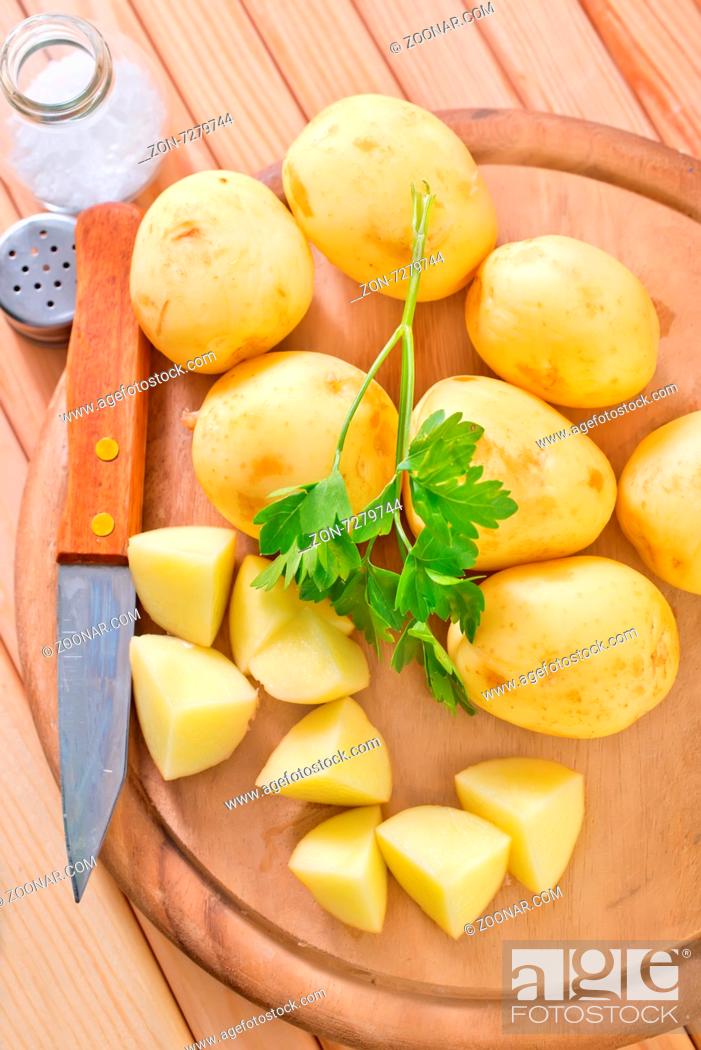 Stock Photo: potato.