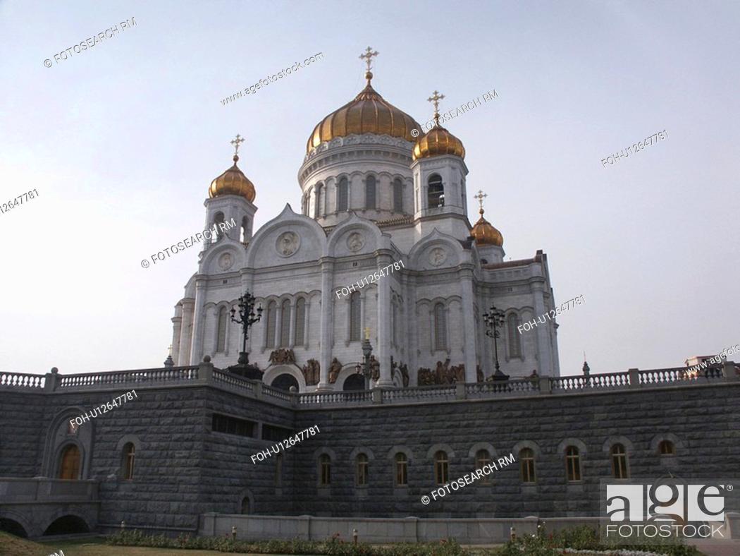 Stock Photo: christ, person, church, russia, 7831, people.
