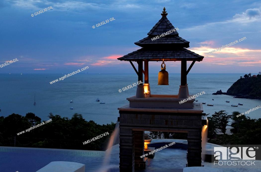 Stock Photo: Thailand, Krabi Province, Koh Lanta island, Pimalai resort hotel.