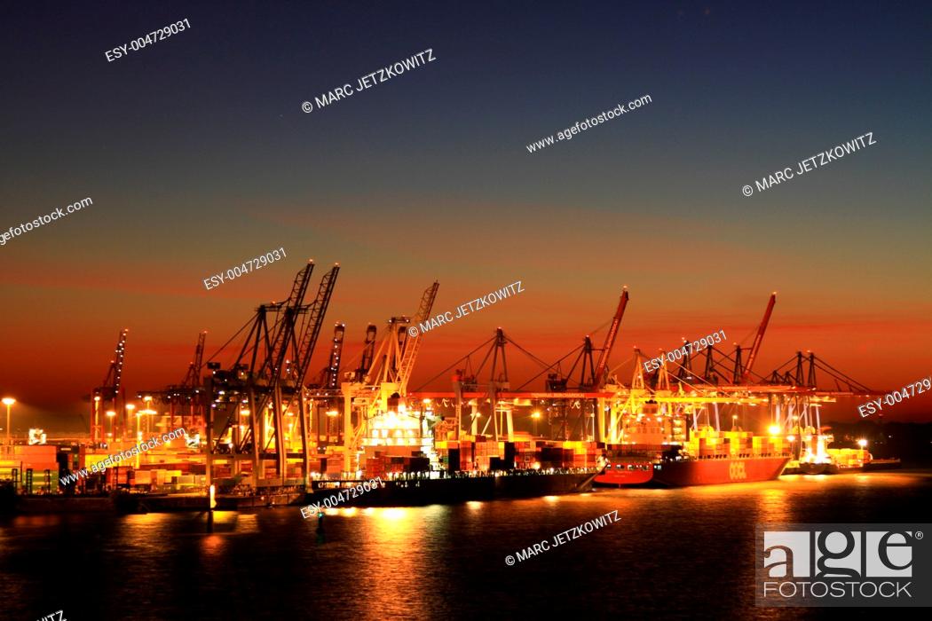 Stock Photo: Docklands Hamburg.