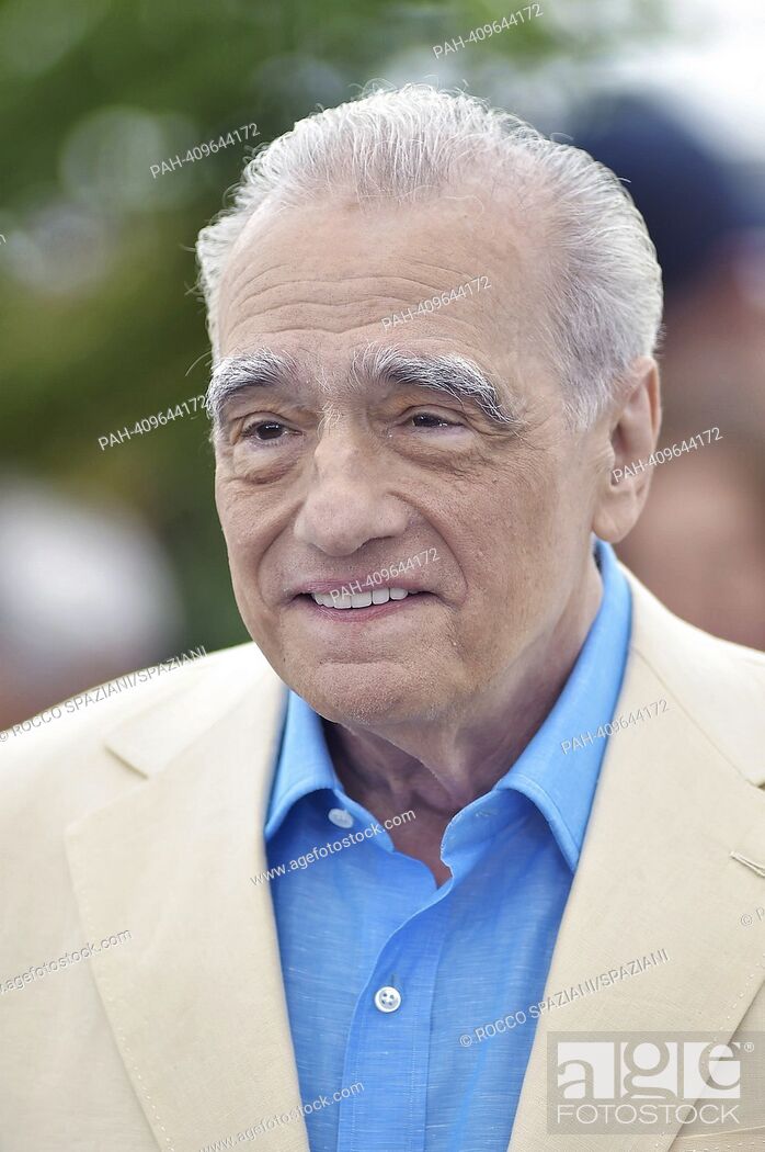 Stock Photo: CANNES, FRANCE - MAY 21: Director Martin Scorsese attends the ""Killers Of The Flower Moon"" photocall at the 76th annual Cannes film festival at Palais des.