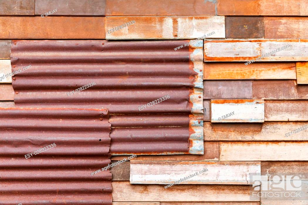 Close Up Old And Rusty Corrugated Metal, How To Make Corrugated Metal Rust