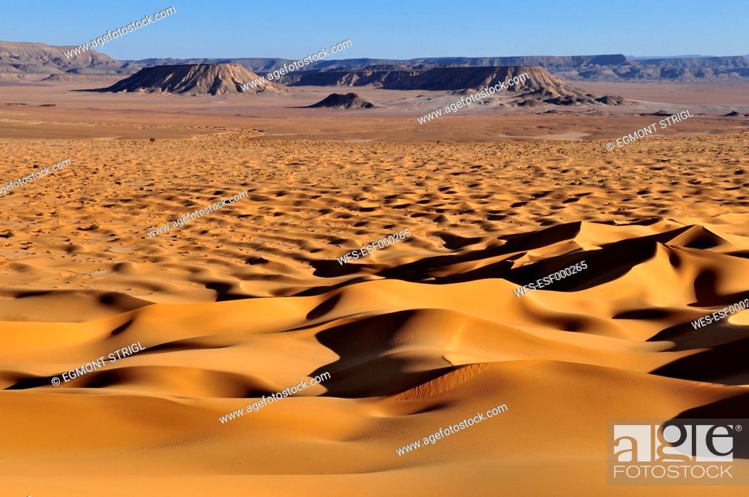 Imagen: Algeria, Sahara, View of sand dunes Erg Tihoulahoun.