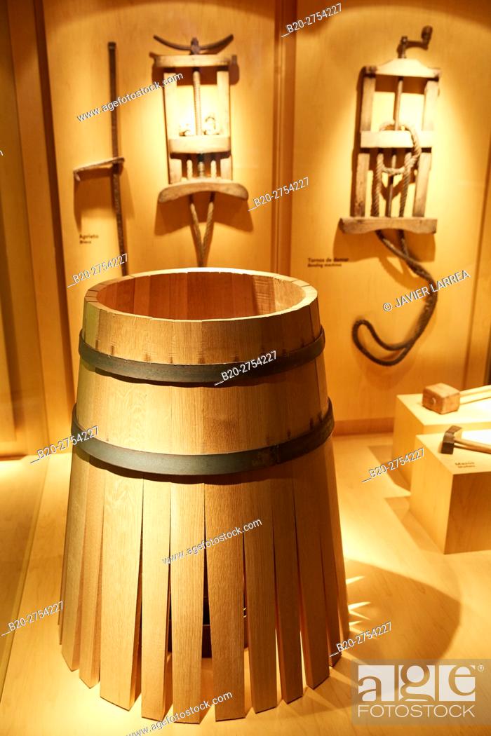 Stock Photo: Museo Vivanco de la Culture del Vino, Vivanco Museum of Wine Culture, Briones, La Rioja, Spain, Europe.