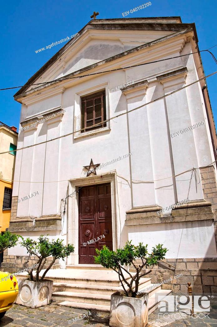 Stock Photo: Church of St. Teodoro. Melfi. Basilicata. Italy.