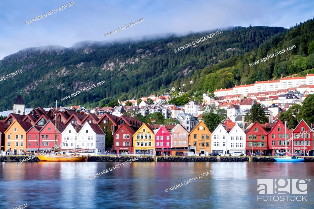 Stock Photo: Bergen, Norway.
