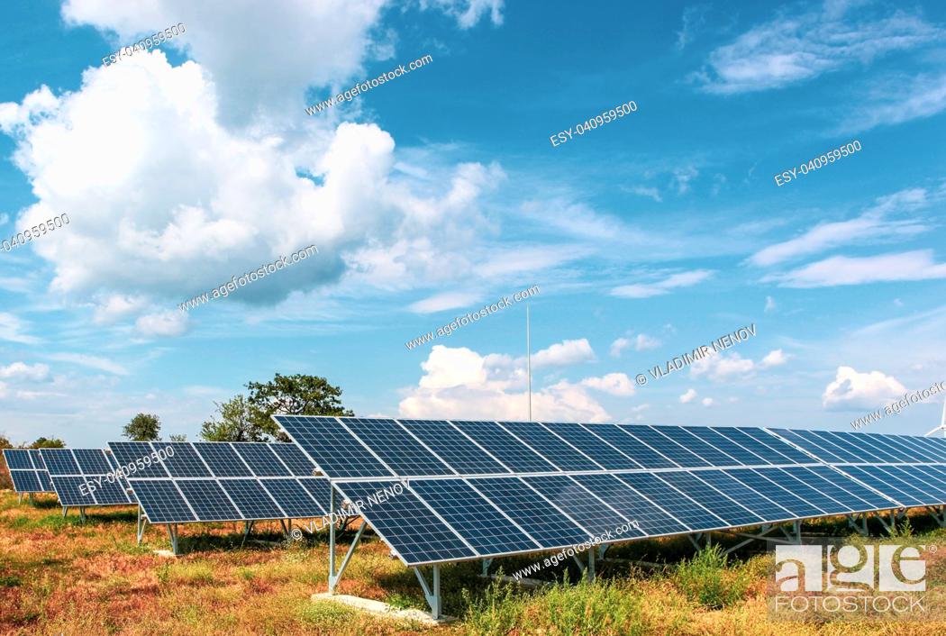 Stock Photo: Pure renewable energy from nature.