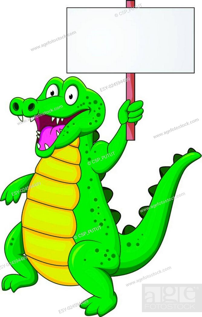 Crocodile cartoon, Stock Vector, Vector And Low Budget Royalty Free Image.  Pic. ESY-024594489 | agefotostock