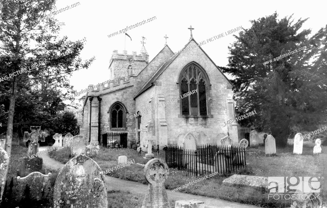Stock Photo: Osmington, St Osmond's Church c1955.