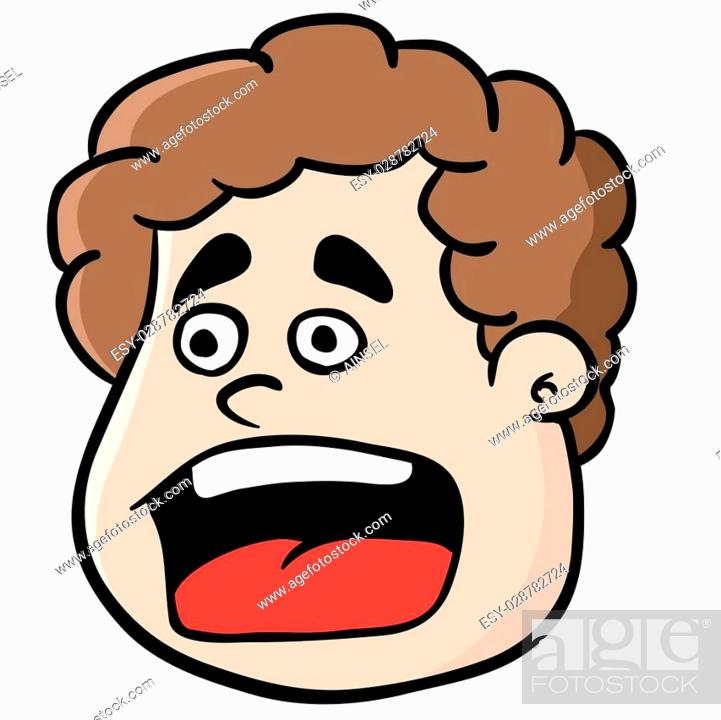 fat boy screaming cartoon, Stock Vector, Vector And Low Budget Royalty Free  Image. Pic. ESY-028782724 | agefotostock