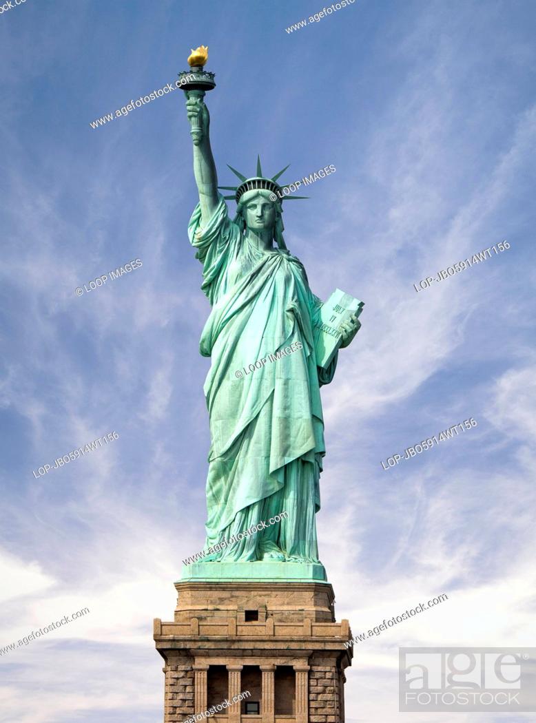 Stock Photo: The Statue of Liberty.