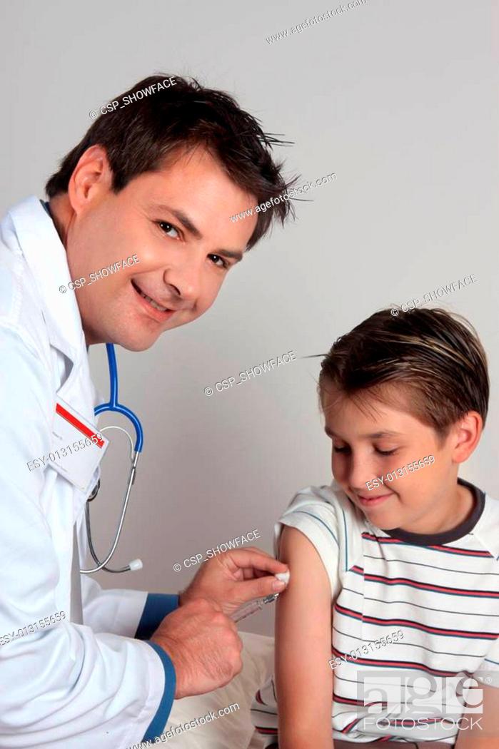Stock Photo: Immunisation or Vaccination.
