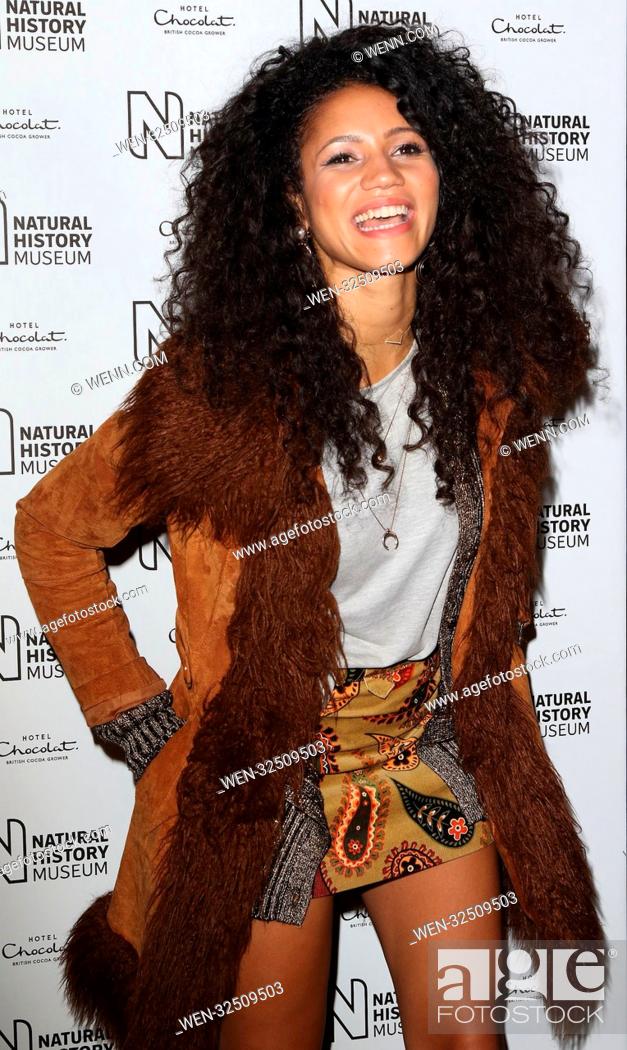 Stock Photo: Natural History Museum Ice Rink Launch party at the Natural History Museum, Kensington, London Featuring: Vick Hope Where: London.